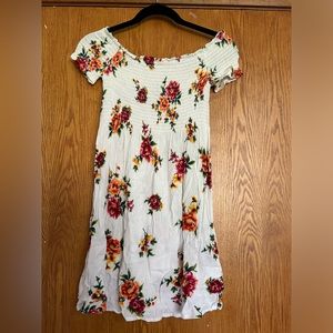 Size small Floral Off the shoulder dress